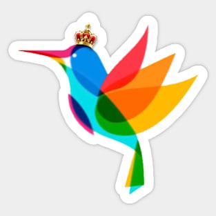 hummingbirds Sticker